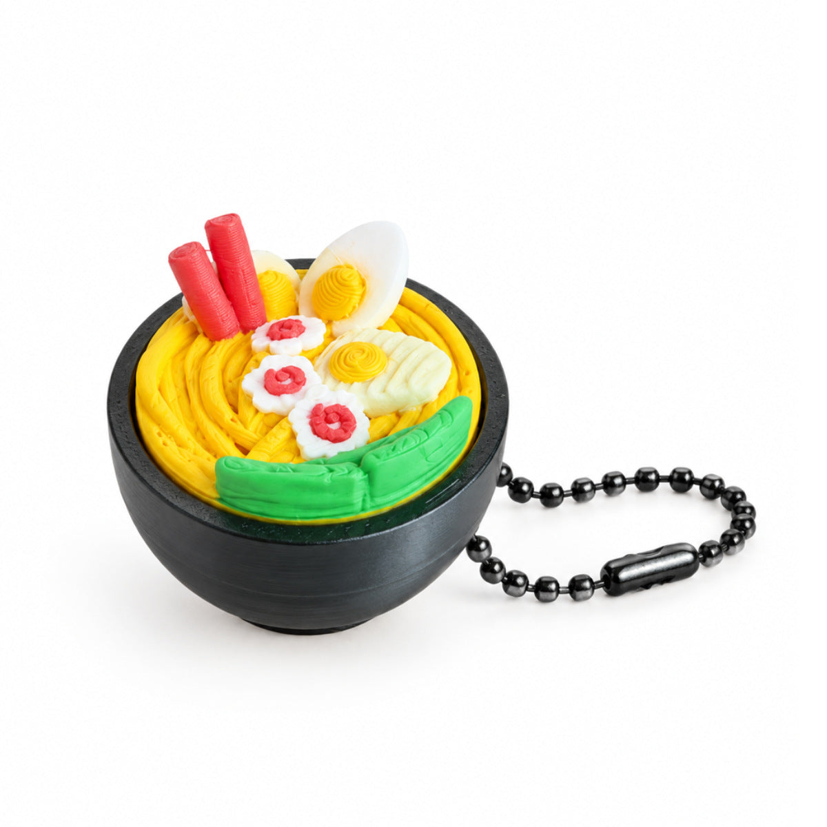Desktop Decoration Simulated Ramen Bowl Keychain Pendant — view 2