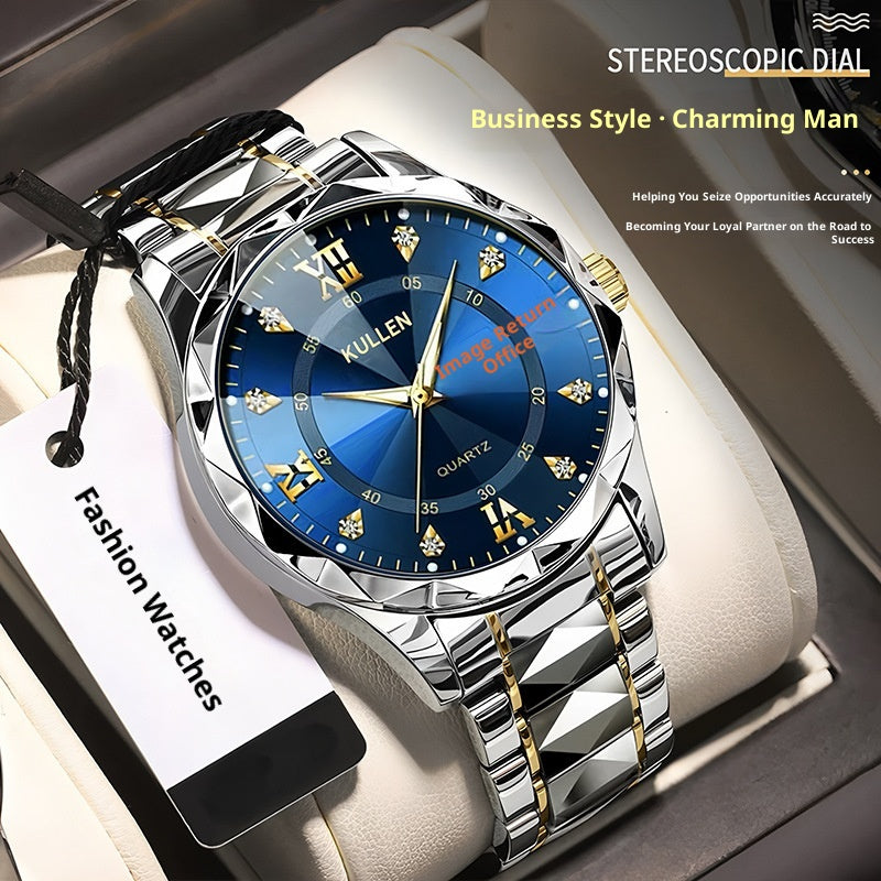 Business Advanced Waterproof Luminous Quartz Watch — view 1