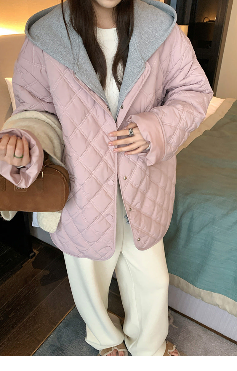 Autumn And Winter Casual All-match Korean-style Cotton Coat — view 3