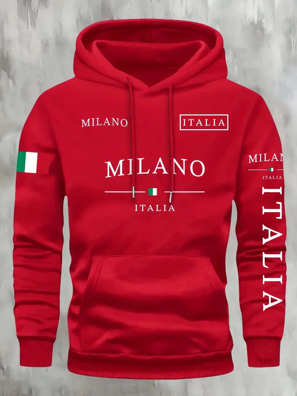 hoodie for men and women Italia Milano Unisex  for Casual Streetwear 