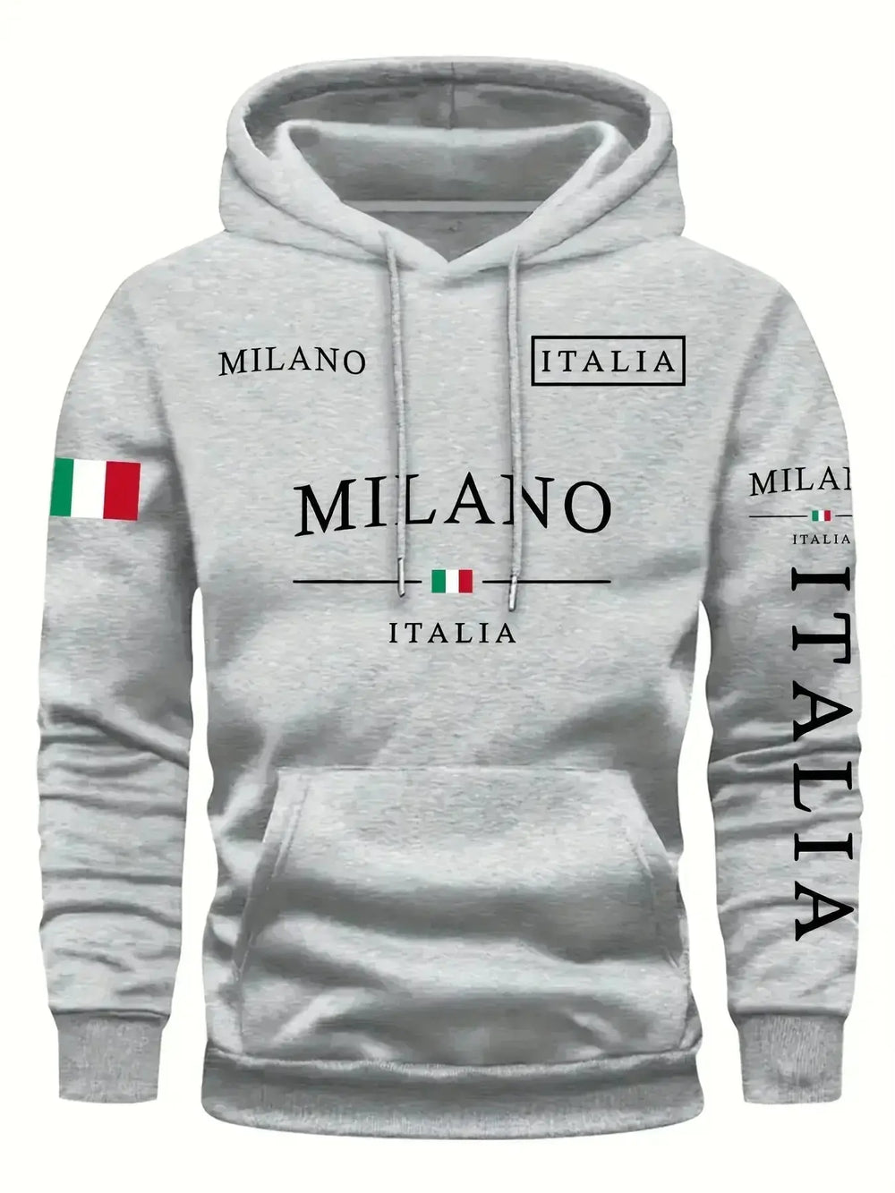 hoodie for men and women Italia Milano Unisex  for Casual Streetwear 