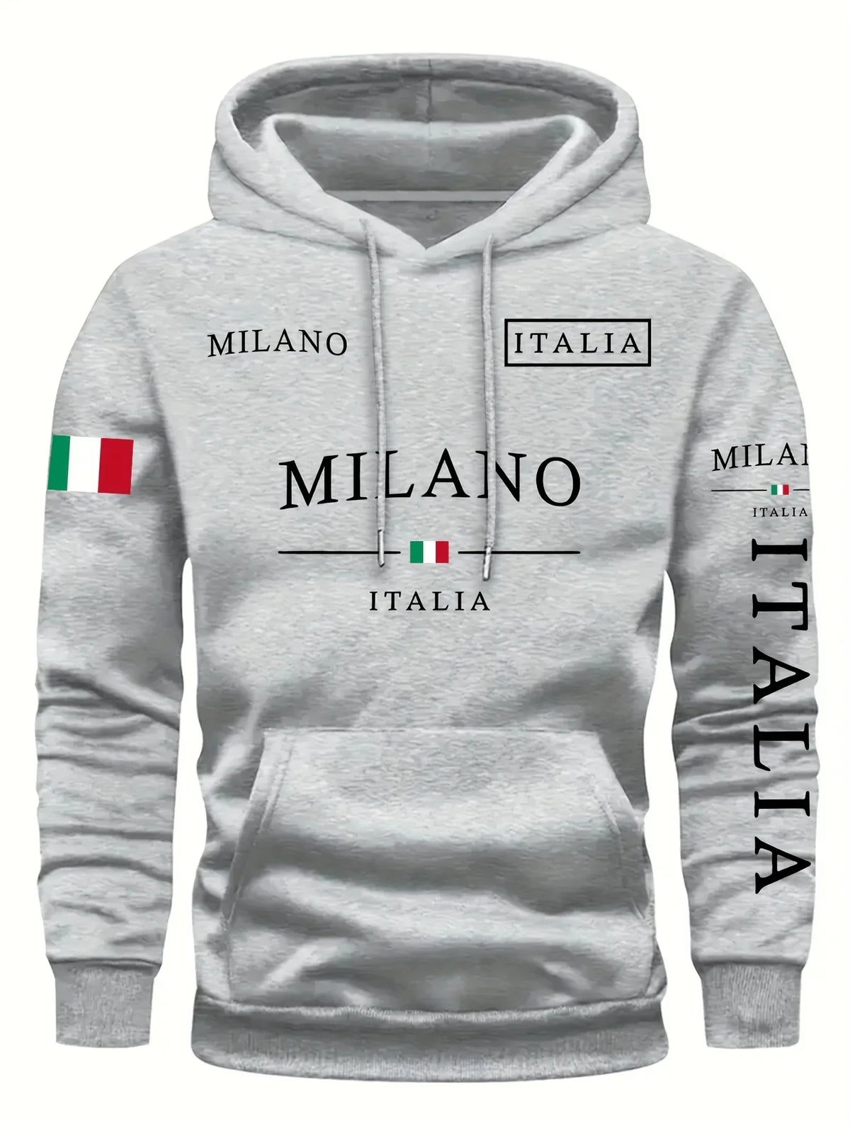 hoodie for men and women Italia Milano Unisex  for Casual Streetwear 