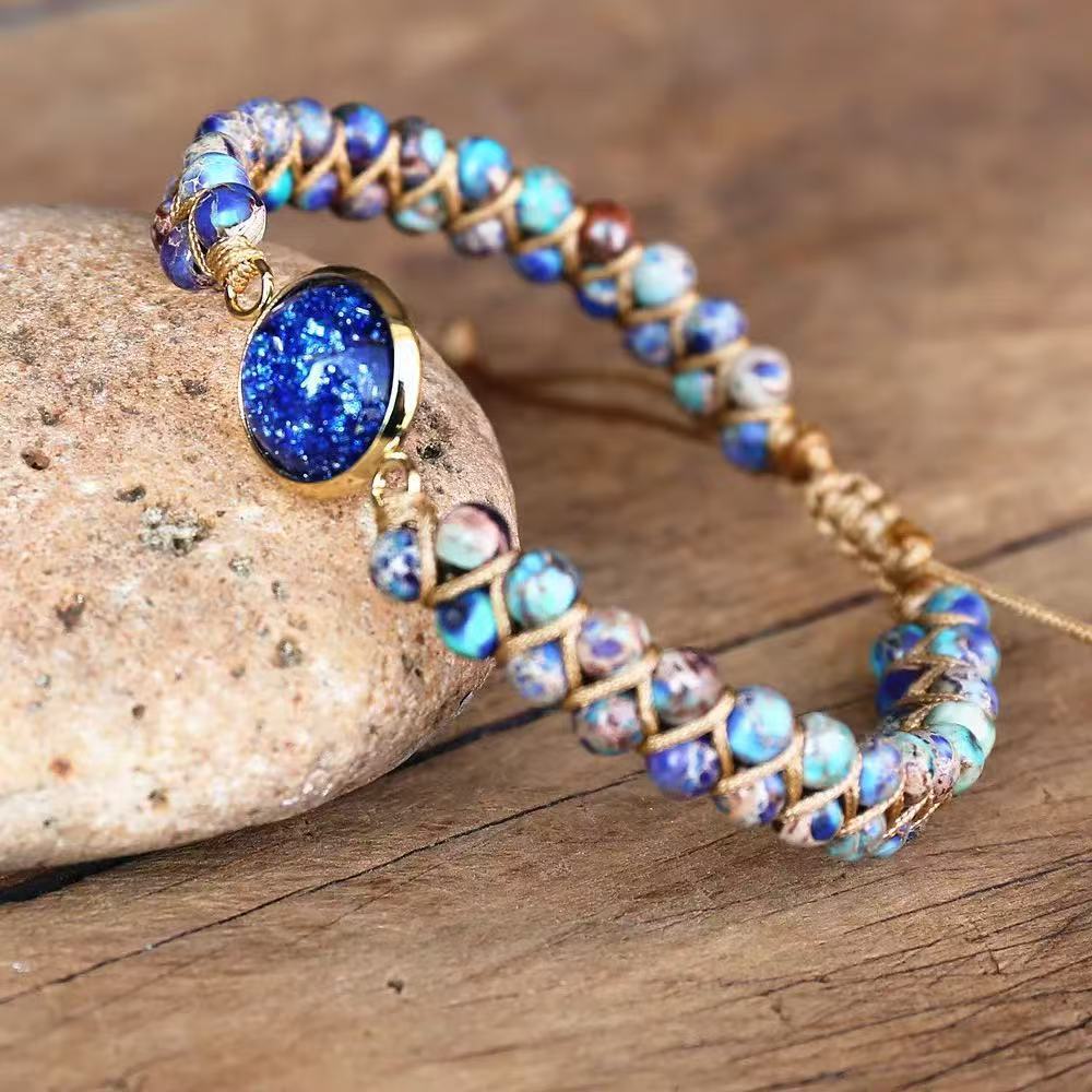 Bohemian-style Natural Stone Bracelet For Women — view 3