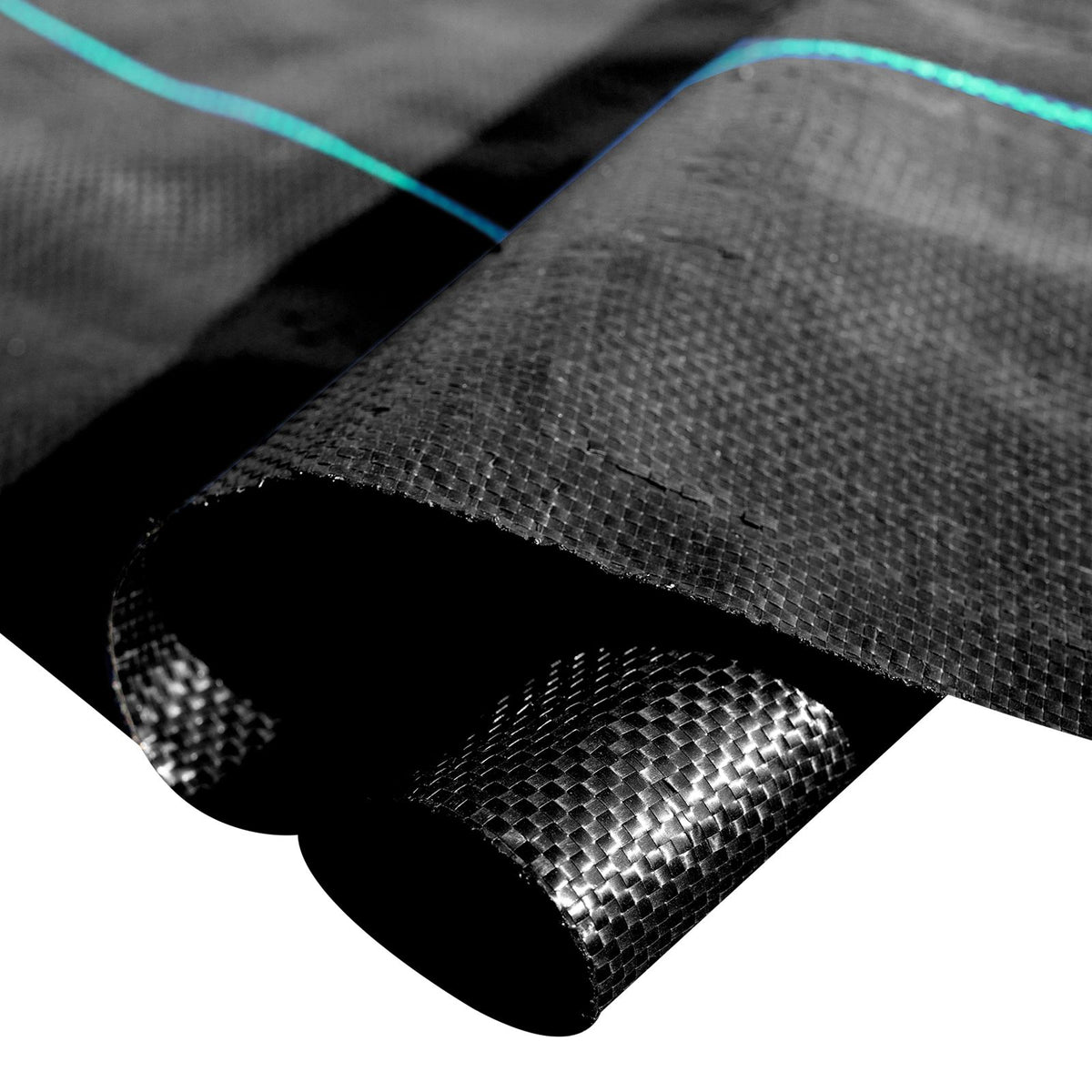 Weed Control Fabric 6ft x 300ft - Geo Textile Fabric Heavy Duty - Woven Ground Cover for Commercial Greenhouse, Yard, Garden Barrier Cloth Blocker Mat — view 3