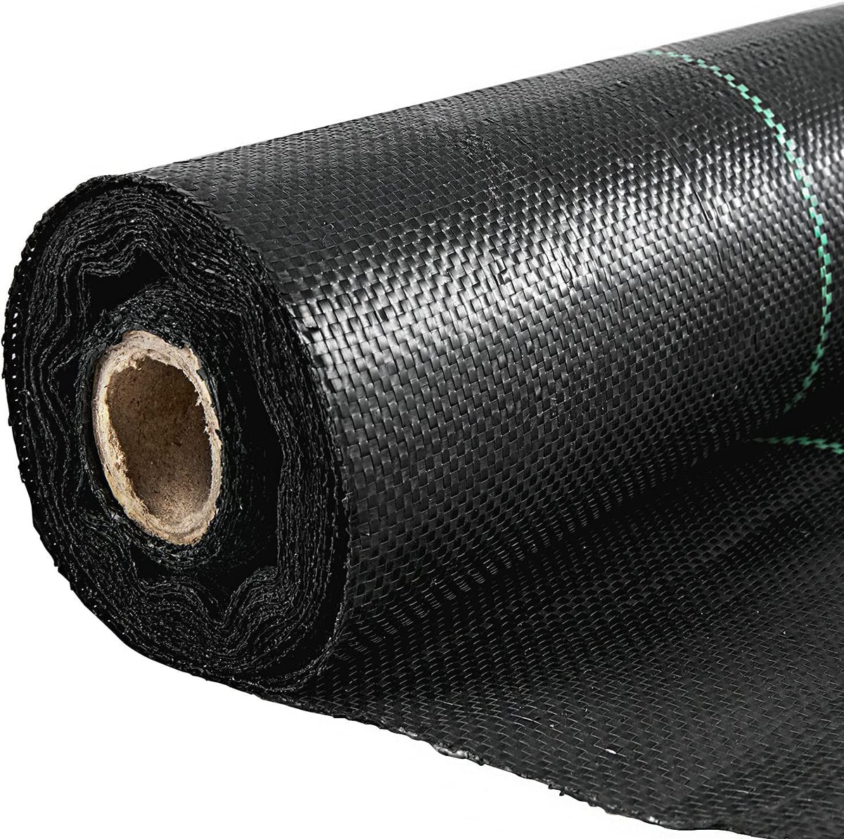 Weed Control Fabric 6ft x 300ft - Geo Textile Fabric Heavy Duty - Woven Ground Cover for Commercial Greenhouse, Yard, Garden Barrier Cloth Blocker Mat — view 2