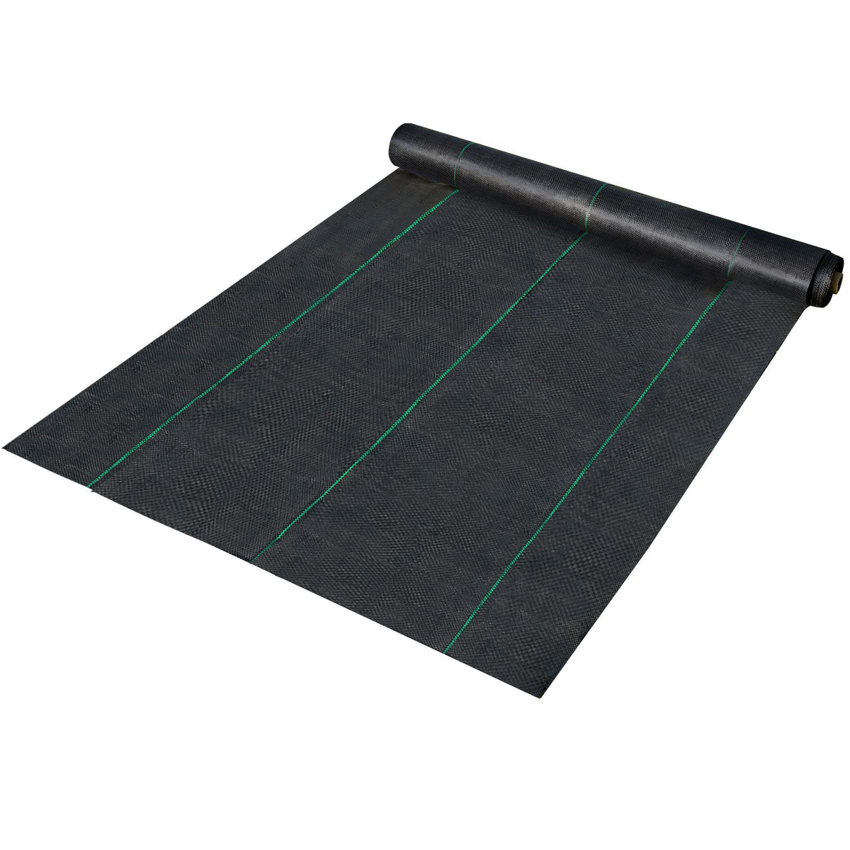 Weed Control Fabric 6ft x 300ft - Geo Textile Fabric Heavy Duty - Woven Ground Cover for Commercial Greenhouse, Yard, Garden Barrier Cloth Blocker Mat — view 1